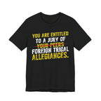 Entitled to a Jury of Foreign Tribal Allegiances