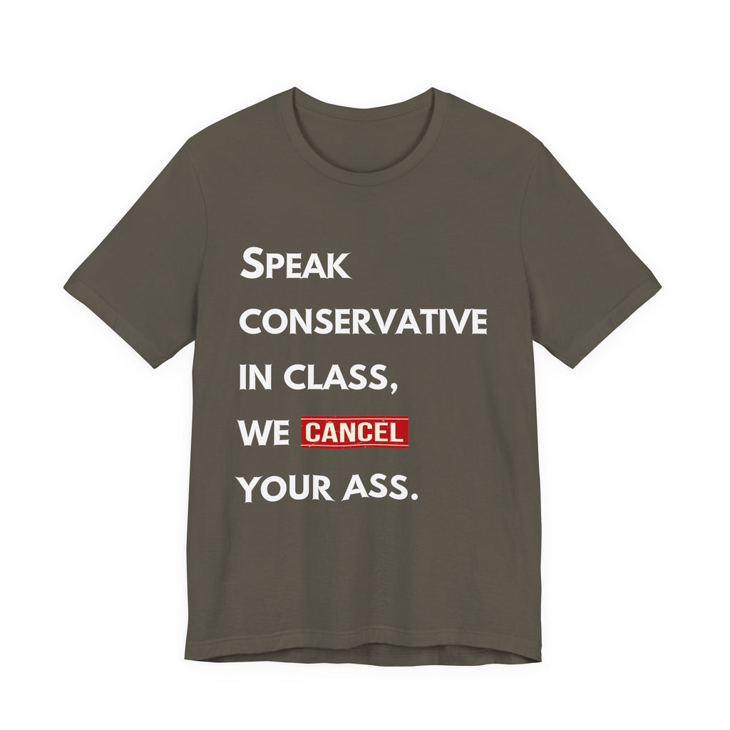 Cancel Conservative Speech - NSFW