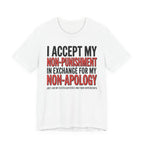 Non-Punishment In Exchange For Non-Apology
