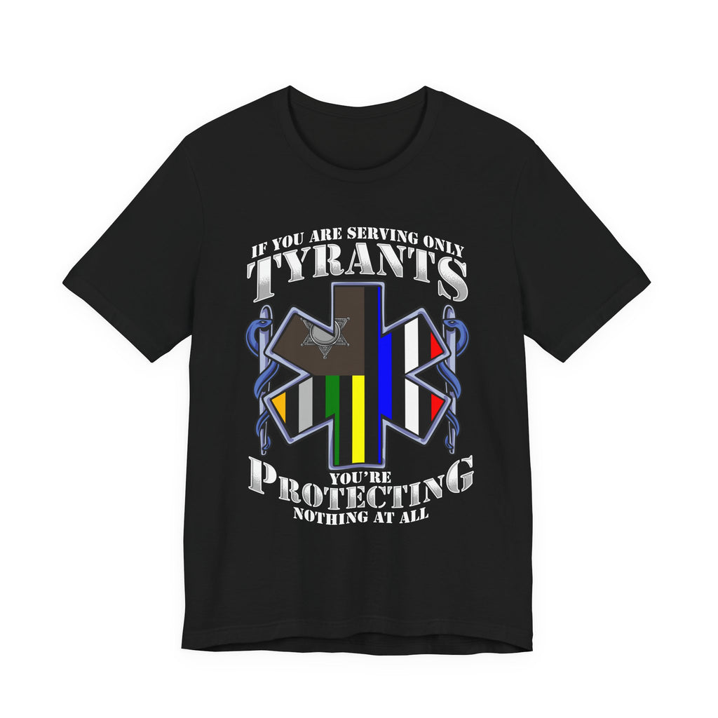 Thin EMS Line Tee - Tyrants/Protecting