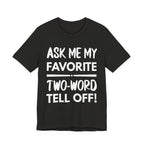 Two-Word Tell Off! - White text - NSFW