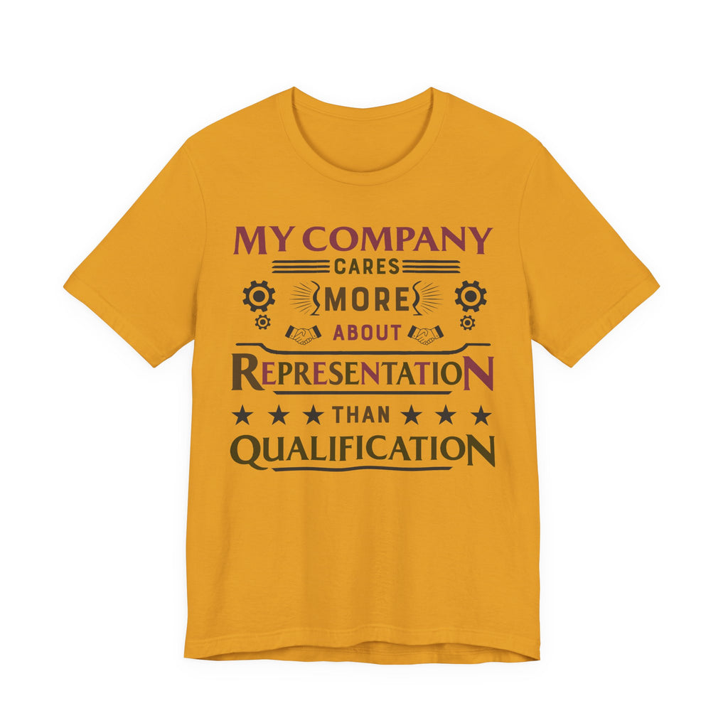 Representation more than Qualification
