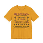 Representation more than Qualification