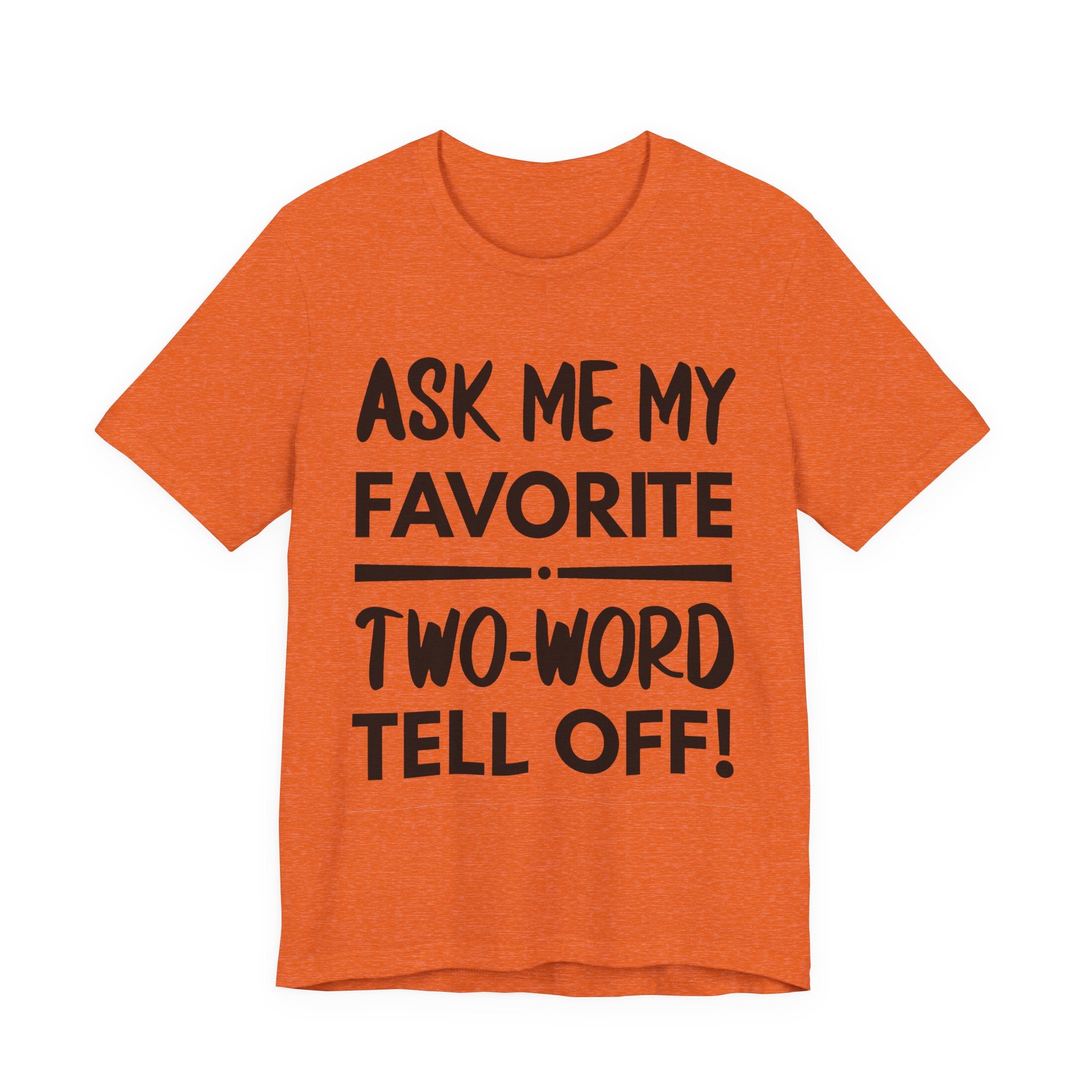 Two-Word Tell Off! - Black text - NSFW