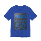Riot Shield: Not Required Legally To Assist You