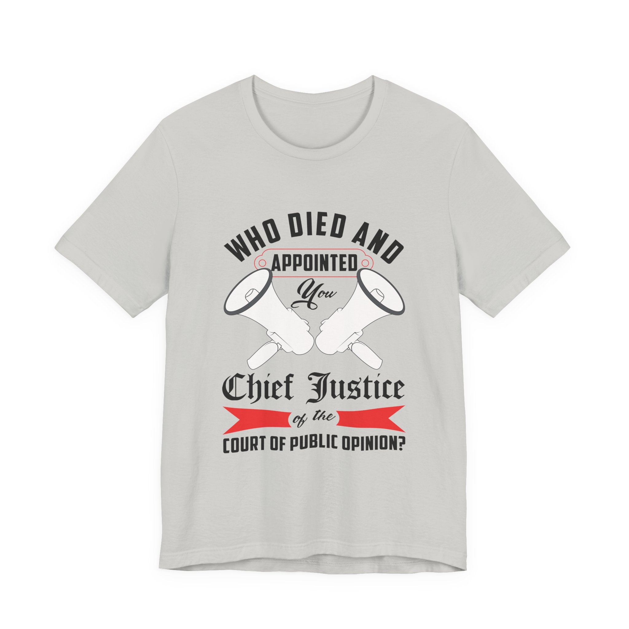 Recreation of Who Died - Appointed You Chief Justice