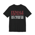 Female Equality 50-50