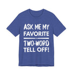 Two-Word Tell Off! - White text - NSFW