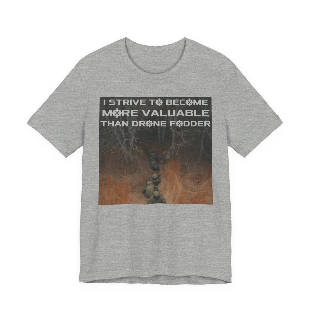 I Strive to Become More Valuable Than Drone Fodder - NSFW