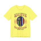 Thin Communications Line Tee - Rights/Serving