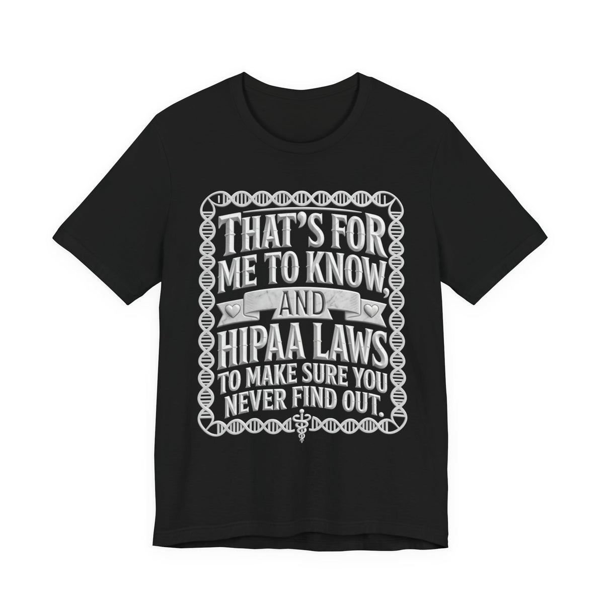 Me To Know and You Never Find Out - HIPAA