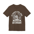 My Favorite Trial Judge Calls Me Defendant