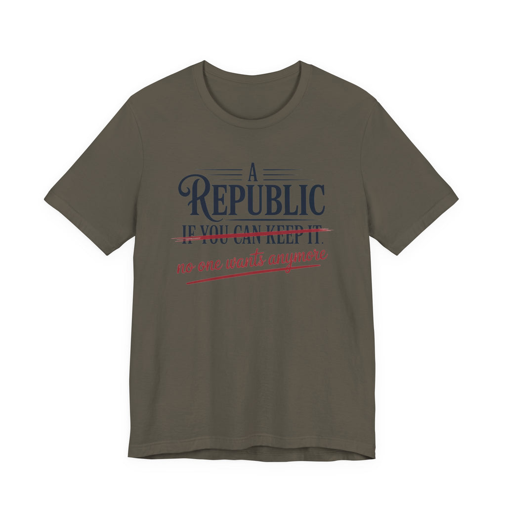 A Republic - No One Wants Anymore