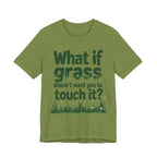 What If Grass Doesn’t Want You to Touch It