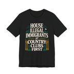 House Illegal Immigrants at Country Clubs First