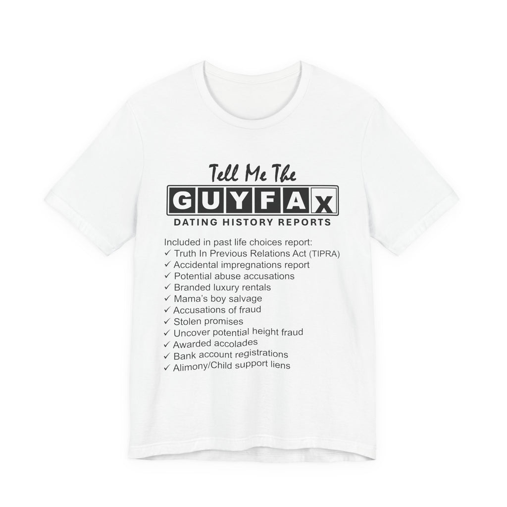 Tell Me The GUYFAX