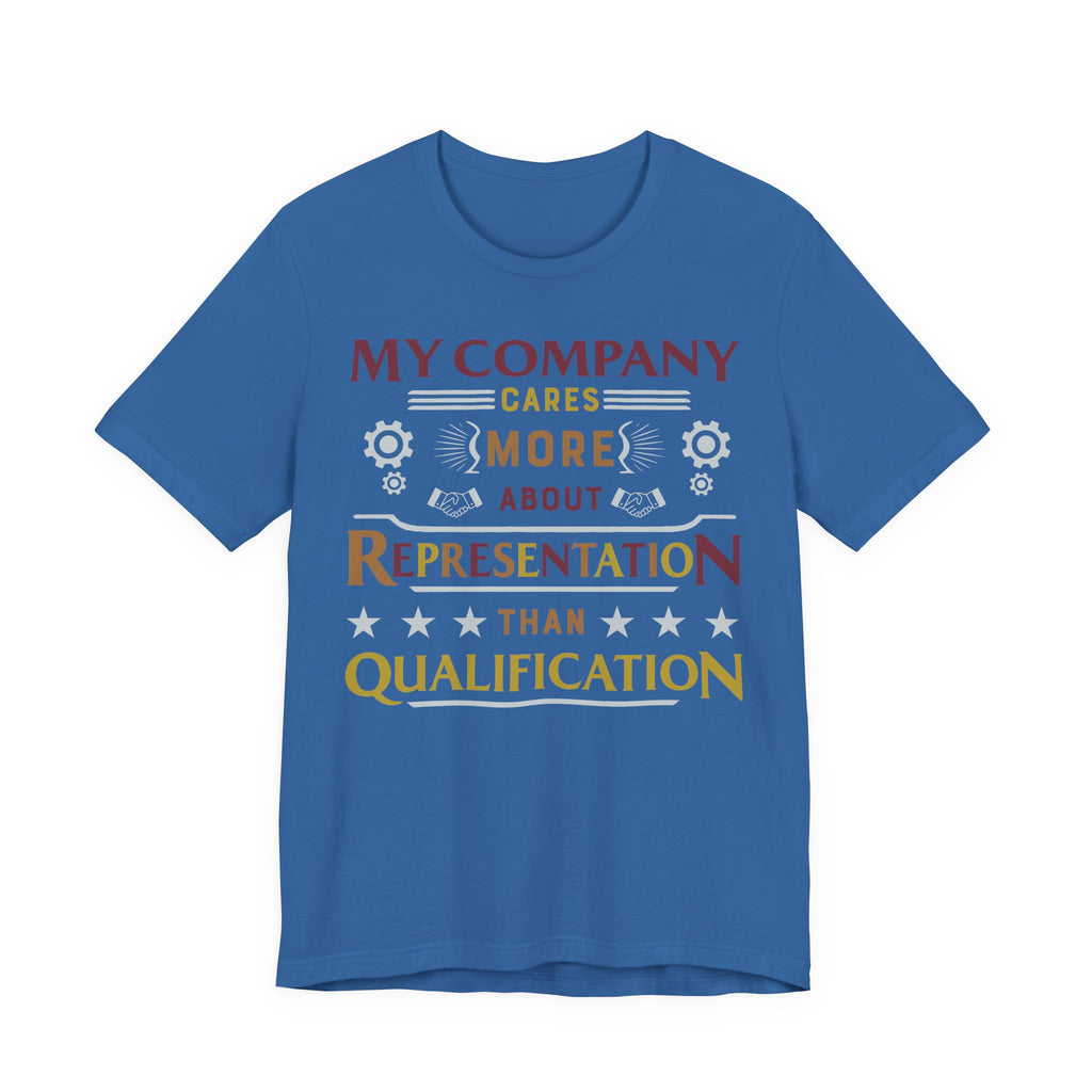 Representation more than Qualification