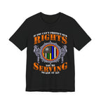 Thin Search & Rescue Line Tee - Rights/Serving