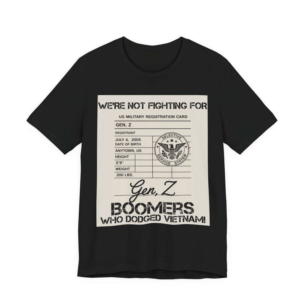 We’re Not Fighting For Boomers Who Dodged Vietnam