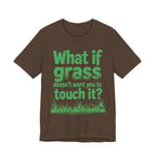 What If Grass Doesn’t Want You to Touch It