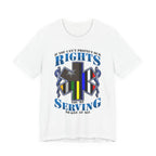 Thin EMS Line Tee - Rights/Serving