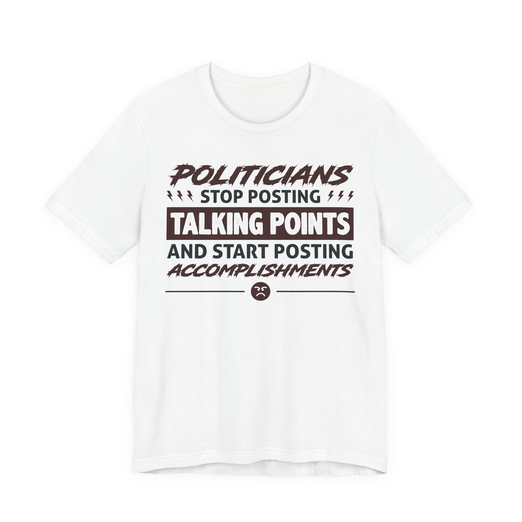 Stop Posting Talking Points and Start Posting Accomplishments