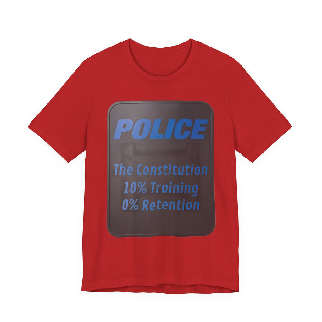 Riot Shield: Constitution; 10% Training; 0% Retention