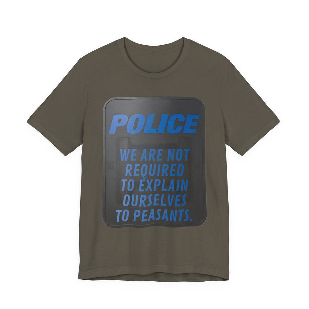 Riot Shield: Not Required to Explain Ourselves