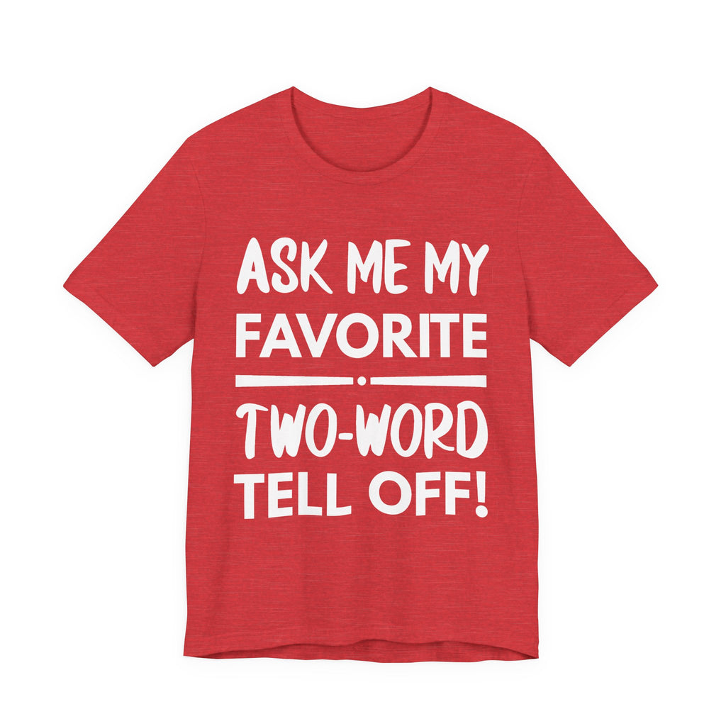 Two-Word Tell Off! - White text - NSFW
