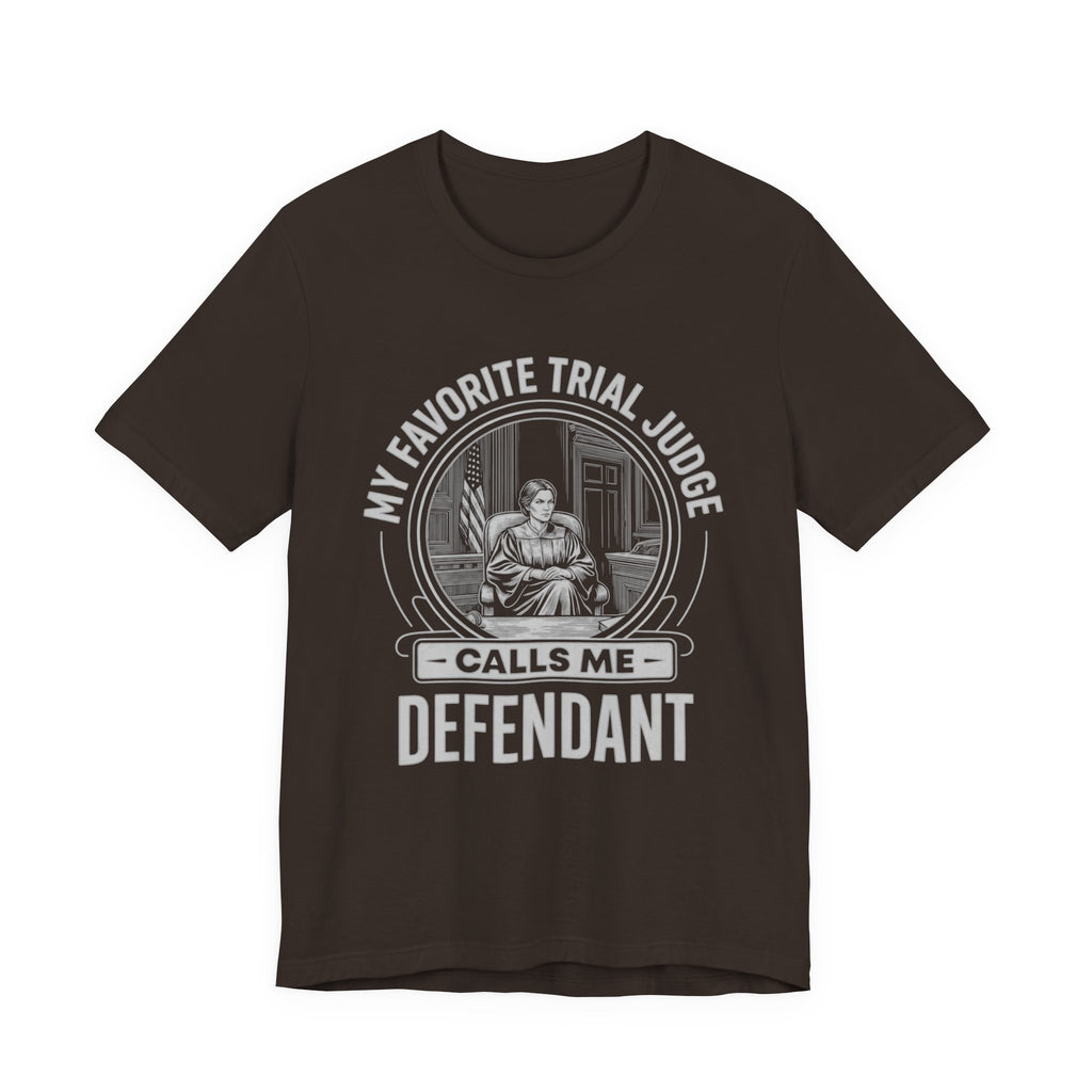 My Favorite Trial Judge Calls Me Defendant