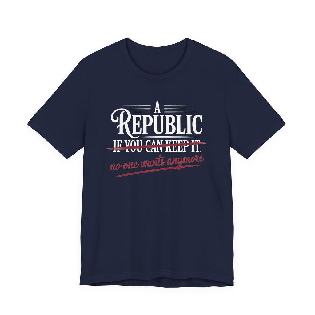 A Republic - No One Wants Anymore